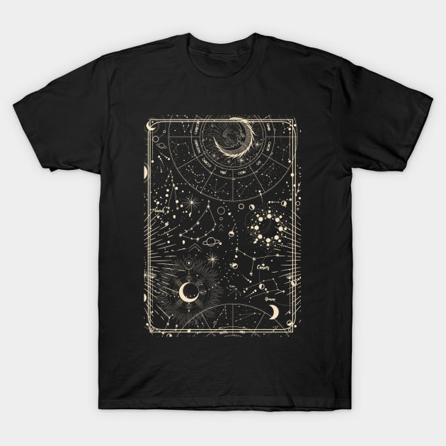 Astral landscape T-Shirt by Cleopsys